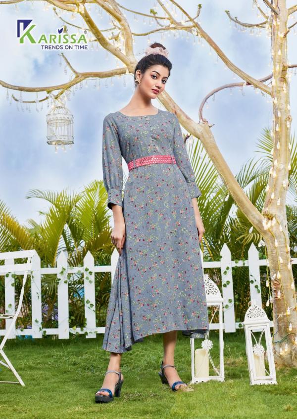 Karissa Kinlee Vol 2 Rayon Print With Designer Exclusive Kurti Collection